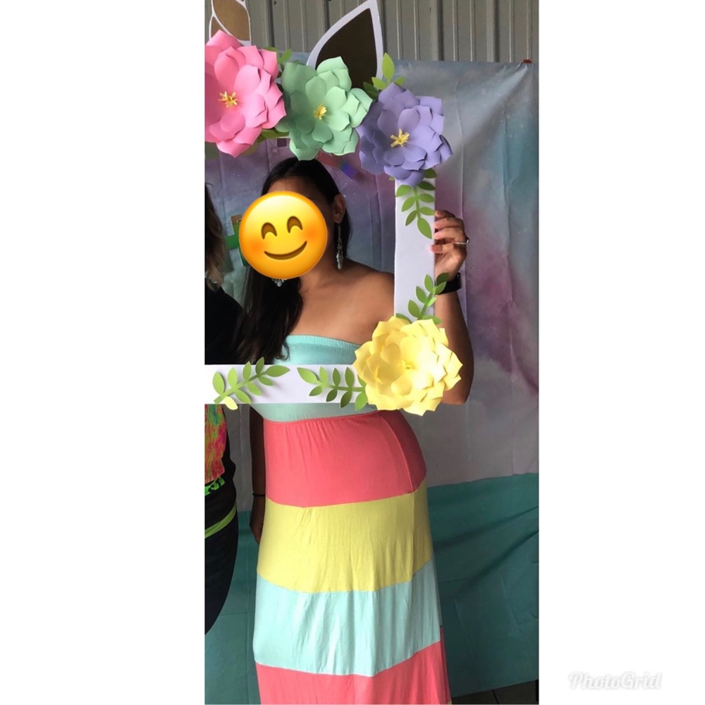 Pastel Maxi Dress
